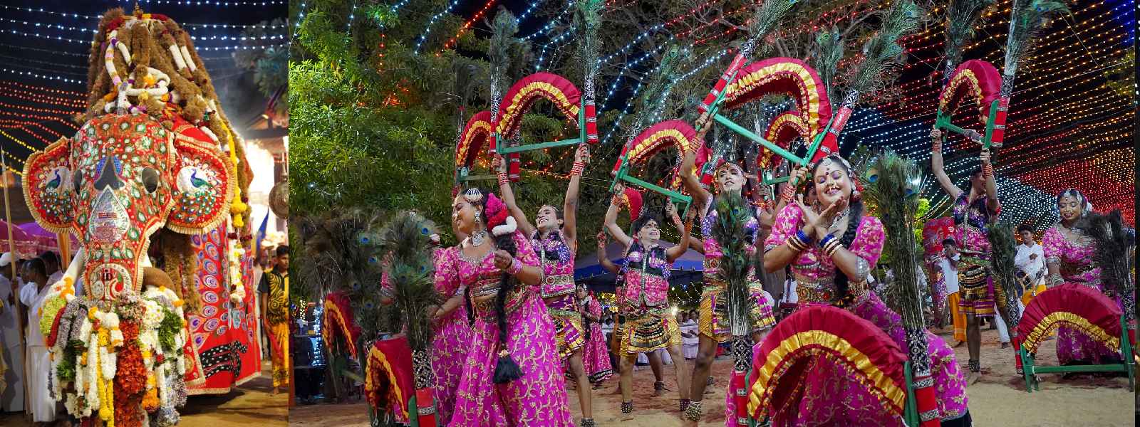 රුහුණු කතරගම මහා දේවාලයේ අවසන් පෙරහැර අද රාත්‍රියේ